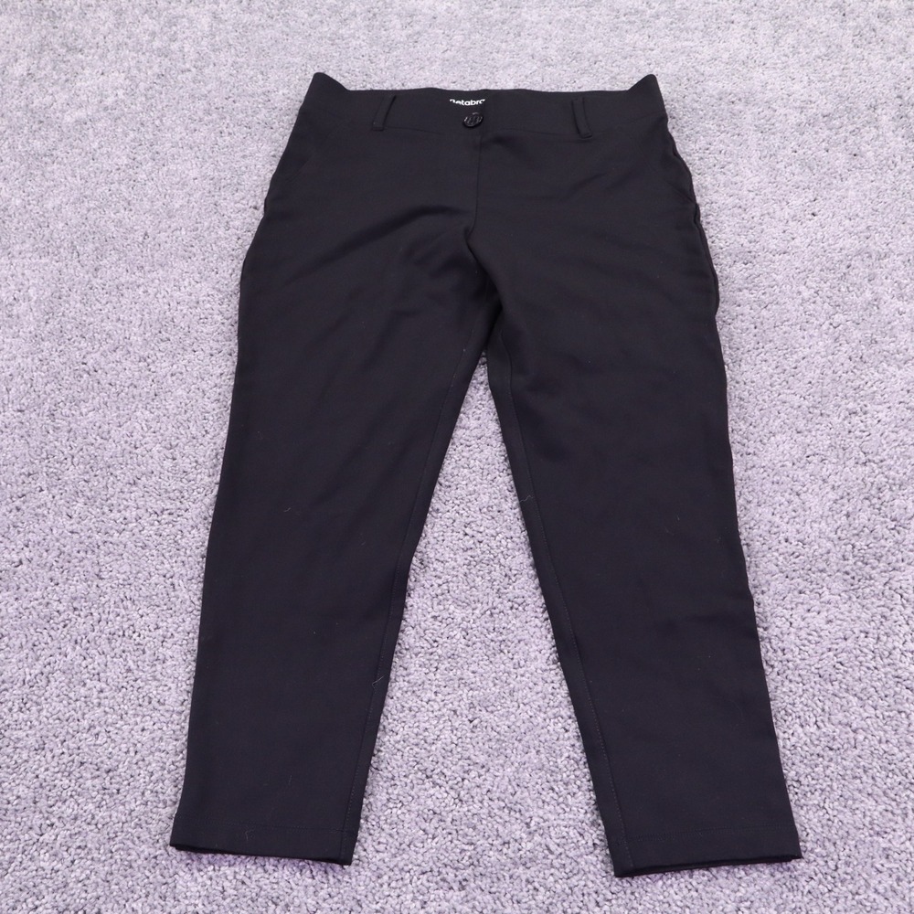 Betabrand Dress Pant Yoga Pants Womens Large Petite Black Casual Athletic